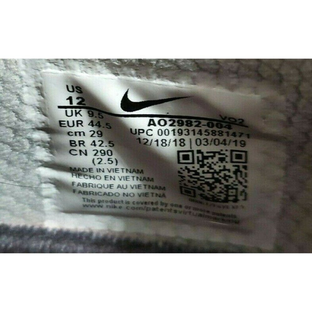 Nike Womens Metcon 5 Gray Sneakers Size 12 - Picture 6 of 7